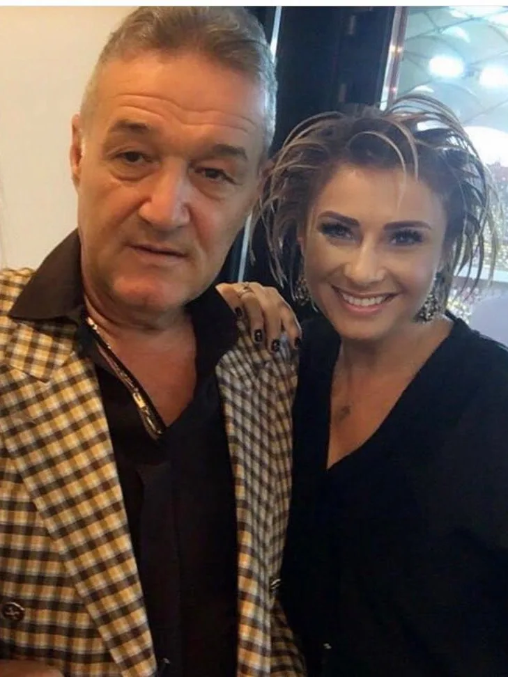 Gigi Becali, patron de club, alături de Anamaria Prodan