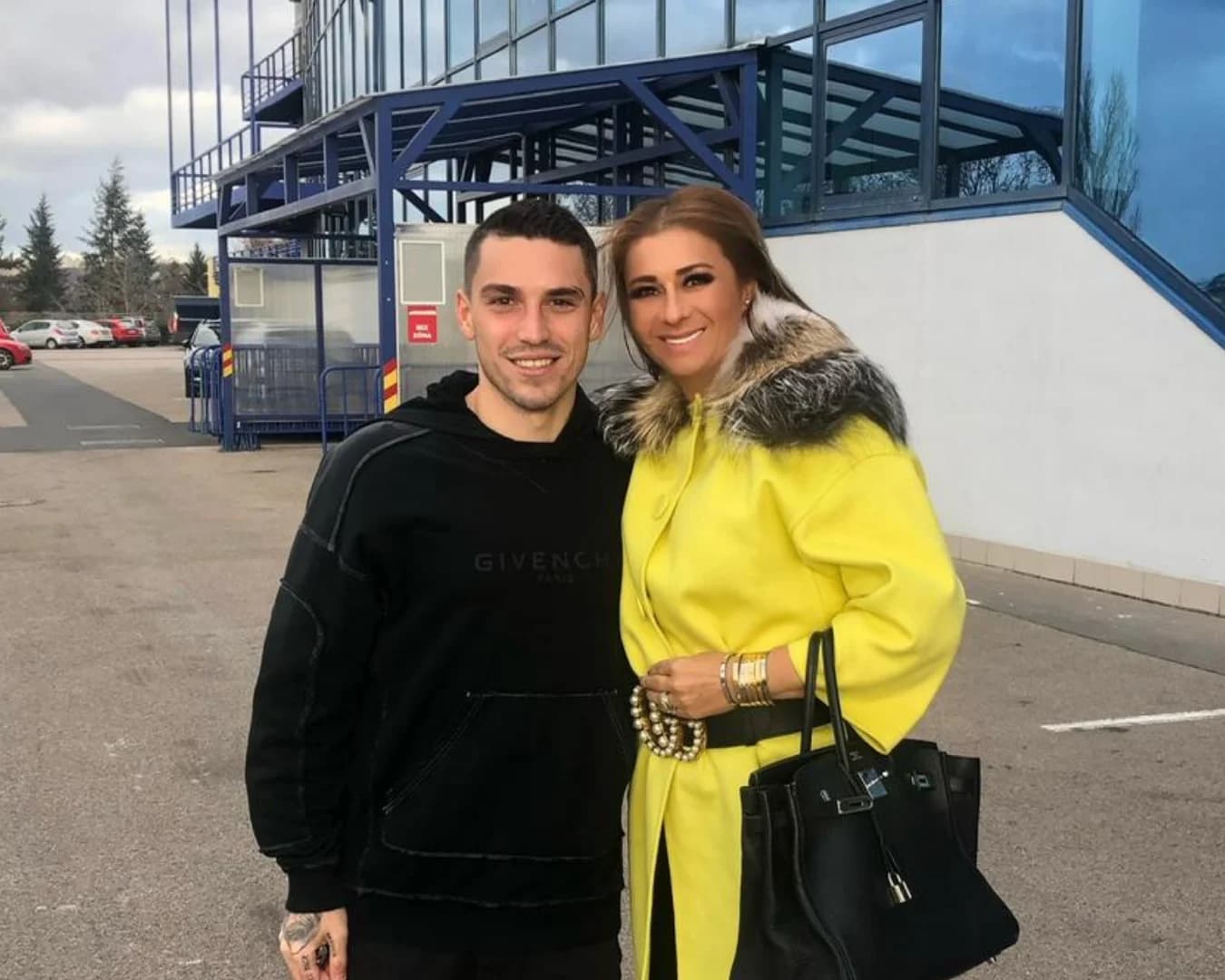 Anamaria Prodan și Nicolae Stanciu, la momentul transferului record la Anderlecht